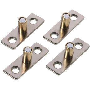 4Pcs Roller Guide Sliding Barn Door Guiding Stainless Steel Door Rolling Sliding Floor Guide Sliding Barn Door Hardware Accessories
