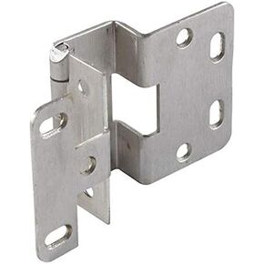Five-Knuckle Hinge - Grade 1, for 3/4" Door Thickness, Institutional Hinge Brushed Stainless Steel Finish-2PK-4PK-8PK (2)
