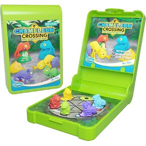 ThinkFun Flip N' Play: Topsy Turtles Travel Logic Game for Road Trips, Plane Rides, and Vacations