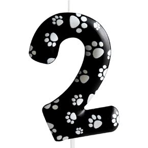 Giraffe Birthday Candles Number 1, Realistic Giraffe Printing Birthday Number Candles,Jungle Animals Themed Candle Cake Boys and Girls Anniversary Party Supplies