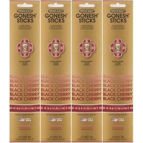 Gonesh Incense Sticks - Black Cherry lot of 4