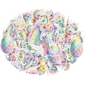 25 PCS Party Dragon Stickers - Adorable Dragon-Themed Decor for Your Celebration!