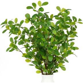 نباتات صناعية، 5 قطع من فروع الصفصاف القابلة للانحناء للمزهرية، 5 قطع من فروع الصفصاف القابلة للانحناء للمزهرية، أعواد أغصان وهمية خضراء لديكور المزهرية، فروع صناعية للنباتات المزيفة لتزيين المنزل في المزرعة والفندق in Kuwait