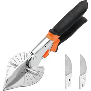 Angle Mitre Shear Cutter - Multifunctional Tool for Angular Cutting of Plastic, PVC, and Molding Trim