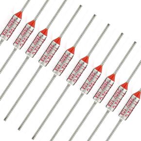 الصمامات الحرارية 152C 10 قطع، Yetaida 152 درجة مئوية محدد القطع الحراري 10 أمبير 250 فولت، مجموعة متنوعة من الصمامات الحرارية للأجهزة المنزلية الكهربائية، جزء استبدال المعدات الصناعية الكهربائية in Kuwait