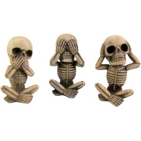 OSKE Set Hear See Speak No Evil, Set of 3