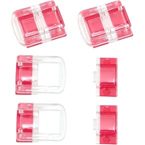 4PCS Clear Latch Hasp Lock Hinge Latch Buckles Clear Acrylic Lock Hasp Buckles Acrylic Hasp Buckle Box Clear Hinge Latch Hasp Lock Acrylic Clasp Hasp Latch
