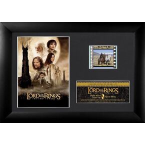 The Lord of the Rings – Fellowship of the Ring 20th Anniversary – FilmCells 7" x 5" MiniCell Desktop Presentation – Featuring 35 mm Film Clip with Easel Stand – Officially Licensed Movie Collectible