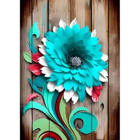 SENQAO Diamond Painting Kits for Adults, Mandala DIY 5D Diamond Art Kits for Kids Diamond Dots for Adults Clearance Full Drill Crystal Craft Kits for Home Wall Decor Gifts 11.8x11.8 inch