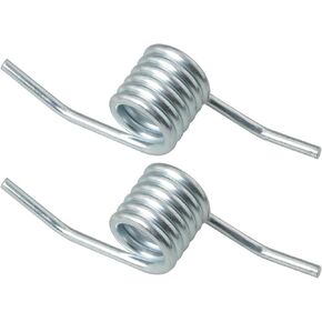 MEETOOT 2PCS Torsion Handle Return Spring Hydraulic Jack Torsion Spring Silver 3 Ton Horizontal Return Spring 3.78x1x0.15Inch for 3 to 4 Ton Hydraulic Jack and Levelling Jack
