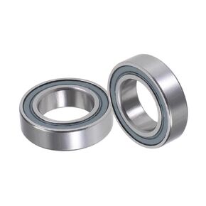 2Pcs 15267-2RS Deep Groove Ball Bearing-[15x26x7mm] Double Sealed Bearing for Industrial Equipment, Motors, Machines, Chrome Steel