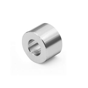 Wulankd 10pcs Aluminum Spacer 3/4" OD x 3/8" ID x 3/4" Length, Round Spacer, Unthreaded Standoff Bushing Plain Finish, Fits Screws Bolts 3/8"