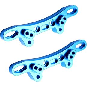 HOBOHY 2Pcs Aluminum Front/Rear Shock Tower Damper Stay for Tamiya RC Car TT-02 TT-02D TT-02R 54947 Chassis Upgrades Replace Parts（2Pcs） in Saudi Arabia