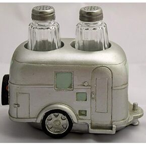 Salt & Pepper Holder, One Size, Silver