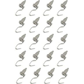 alblinsy 8 PCS Picture Rail Hanging System, Professional Picture Hanging Stainless Steel Cable Wire with Adjustable Photo Hook + S Metal Hook for Wall Picture, Exhibition, Art Gallery Display 3.28 ft