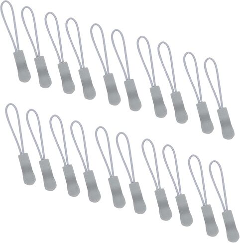 JOSDIOX 20 Pcs Replacement Zipper Pulls Army GreenZipper Pull Cord Extender for Backpacks, Jackets, Luggage, Purses, Handbags (13 Army Green) in Saudi Arabia