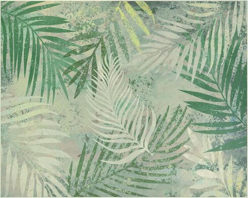 Vaukki Patio Outdoor Rug, Non Slip Picnic Outdoor Rug for Patio, Leaf Washable Outside Deck Area Rug, Outdoor Camping Carpet for RV, Deck, Camping and Patio (Green, 8'x10') in Saudi Arabia