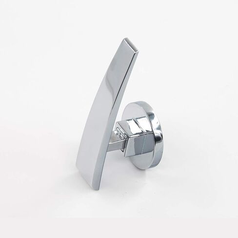 عائق مثبت على الحائط من Waning Moon لألواح الستائر، خطاف ربط، مجموعة من 2، لمسة نهائية من الكروم المصقول in Kuwait