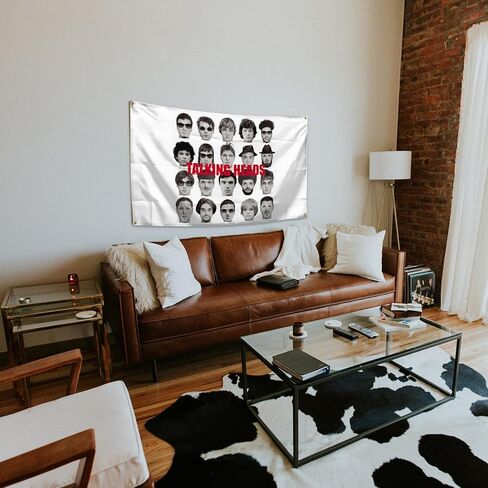 MeGLoB روك باند Talkingl نسيج المغني 3x5 FT Headss الموسيقى المفروشات لغرفة النوم وغرفة المعيشة in Kuwait