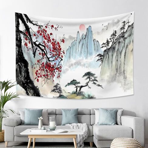 ChloropLastid Inspirational Quotes Tapestry Wall Hanging Black and White Classroom Decor Positive Words Vintage Parchment Bedroom Wall Decor Tapestries for office College Dorm Home 79x59Inch in Saudi Arabia