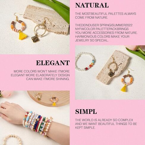 SJZWSD Enhanced 6 Boxes Friendship Bracelet Making kit- 16,000pcs in 6 Boxes, Featuring Clay Beads, Seed Beads, Glass Beads, Plus Letter Beads & Charms - Ideal for Friendship Bracelets in Kuwait