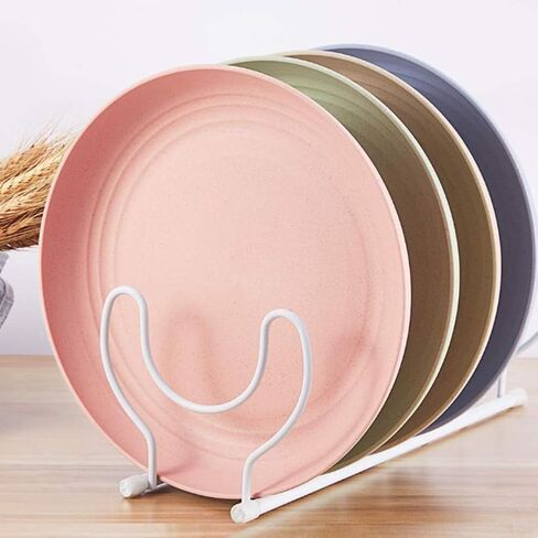 Unbreakable Wheat Straw Plates 9 inch, Reusable Large Plates Set of 4, Dishwasher Safe Easy to Clean BPA Free, Perfect for Kitchen Outdoor Picnic Plates in Saudi Arabia