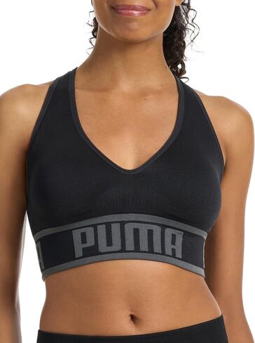 حمالة صدر رياضية بدون خياطة للسيدات من PUMA مكونة من قطعتين in Saudi Arabia