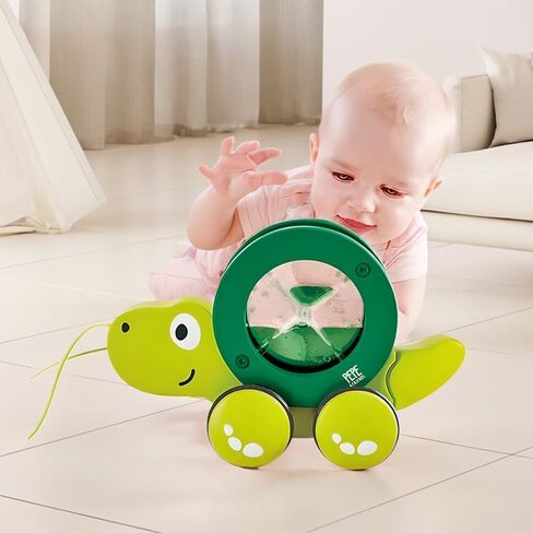 Hape Walk-A-Long Caterpillar Wooden Pull Toy in Saudi Arabia