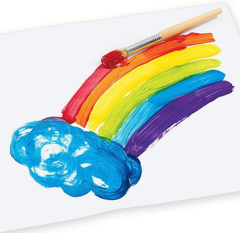Colorations - SWT16 Simply Washable Tempera Paints, 16 fl oz, Set of 11 Colors, Non Toxic, Vibrant, Bold, Kids Paint, Craft, Hobby, Arts & Crafts, Fun, Art Supplies in Saudi Arabia