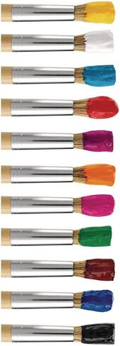 Colorations - SWT16 Simply Washable Tempera Paints, 16 fl oz, Set of 11 Colors, Non Toxic, Vibrant, Bold, Kids Paint, Craft, Hobby, Arts & Crafts, Fun, Art Supplies in Saudi Arabia