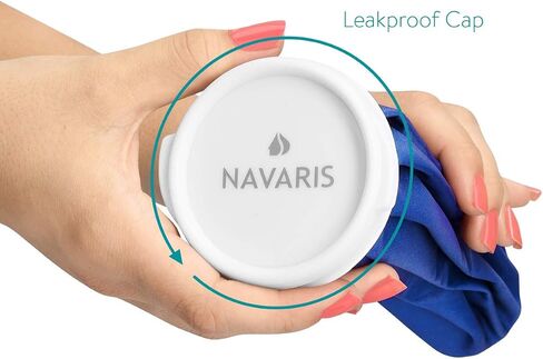 Navaris Set of Hot and Cold Bags - Reusable Ice Bag Hot Water Bottle for Knee, Back, Shoulder in Saudi Arabia