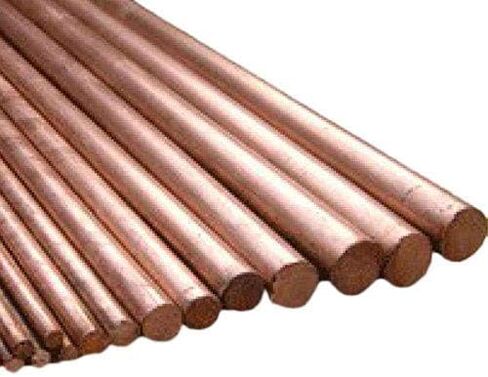 20mm Dia. 9.85" Long 99.9% Pure Copper T2 Cu Metal Rods Cylinder in Saudi Arabia