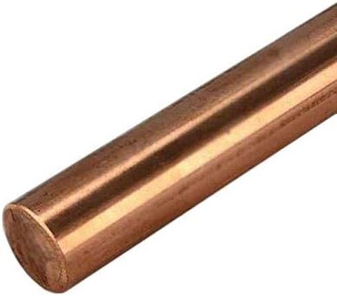 20mm Dia. 9.85" Long 99.9% Pure Copper T2 Cu Metal Rods Cylinder in Saudi Arabia