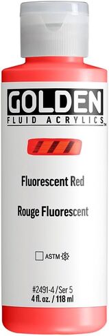 Golden Fluid Acrylic Paint 1 Ounce-Pyrrole Red Light in Saudi Arabia
