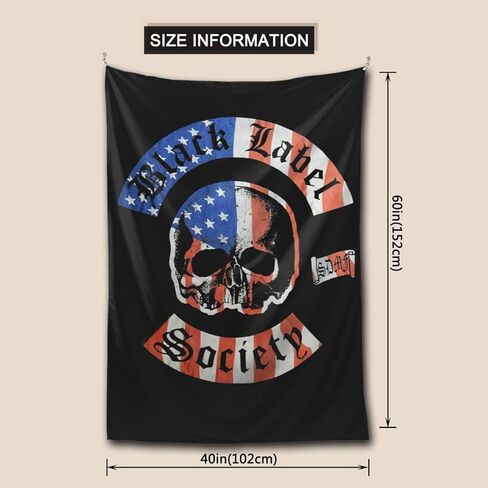 Kelicaon VALVOREX Black Label Singer Society Band Tapestry Wall Art Hanging Tapestries Home Decoration for Ceiling Living Room Dorm Bedroom Kitchen 60x40 Inch in Saudi Arabia