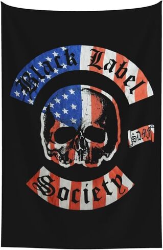 Kelicaon VALVOREX Black Label Singer Society Band Tapestry Wall Art Hanging Tapestries Home Decoration for Ceiling Living Room Dorm Bedroom Kitchen 60x40 Inch in Saudi Arabia