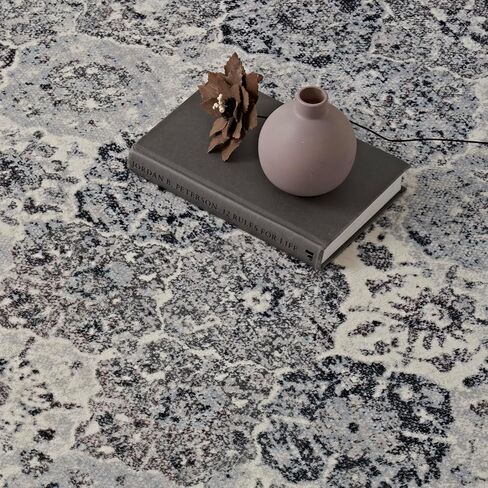 EVERGRACE Moroccan Area Rug 3x5, Soft Fuzzy Boho Faux Wool Rugs Washable Anti Slip Small Carpet Rug for Entryway Bedroom Living Room Hallway Kitchen Dining Room and Laundry Room, Cream in Kuwait