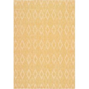 SAFAVIEH Courtyard Collection 2' x 3'7" Gold CY8522 Indoor/ Outside Waterproof Easy cleansingPatio Backyard Mudroom Accent Mat