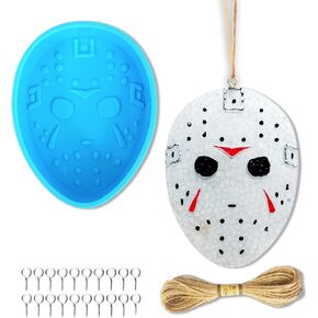 قوالب السيليكون لعيد الهالوين، قوالب السيليكون للوجه المرعب لمستلزمات السيارات الطازجة، مجموعة أدوات الطعام الطازجة، قوالب الصابون المصنوعة من السيليكون من الطين لتزيين منزل السيارة in Kuwait