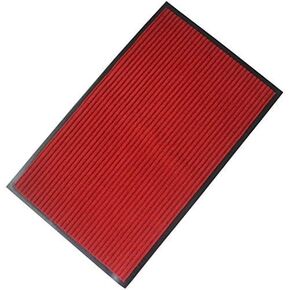 FINDNEW 23" X 35" Red Doormat with Rubber Back Durable Non Slip Entrance Rug Shoes Scraper Carpet Indoor/Outdoor Floor Mats,Waterproof, Easy Clean,Patio,Front Door,High Traffic Areas