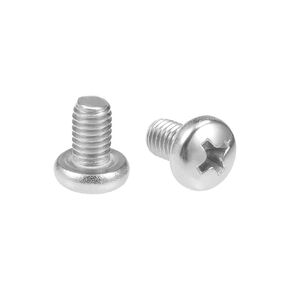 uxcell M5x18mm Machine Screws Pan Phillips Cross Head Screw 304 Stainless Steel Fasteners Bolts 30Pcs