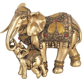 SS-G-88043 Thai Elephant Buddha Buddhist Collectible Statue Figurine Decoration