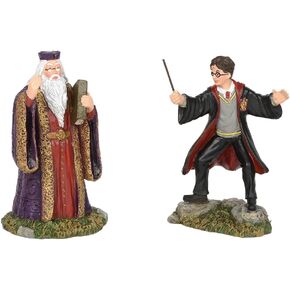 Department56 Potter Village Accessories Harry and Headmaster Figurine Set, 3.15", Multicolor, 2 Count in Saudi Arabia