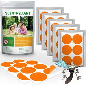 180Pack Mosquito Repellent Patches for Kids, Natural DEET Free Citronella Mosquito Stickers for Adult-Colorful