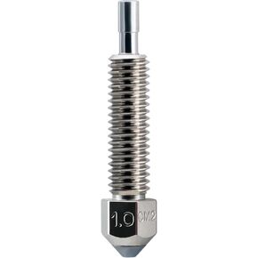 Microswiss FlowTech - CM2 Nozzle - Copper Body, M2 Hardened High Speed Steel Tip, Long Life, Wear Resistant, Made in USA (.6mm)