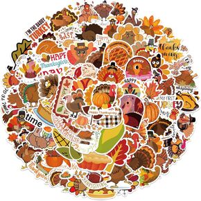 JULBEAR Football Stickers, 200PCS Water Bottle Stickers Non-Repeating Vinyl Holiday Party Stickers for Cards Scrapbooking Crafts Decorations Party Favors Gifts for Kids Teens Adults