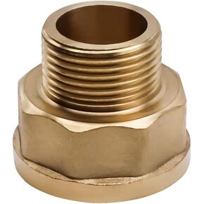 Adapter 3/4" Male x 1 “ Female Threaded Brass Construction NPT Pipe Fittings