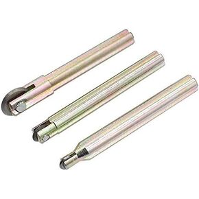 3 pcs Wheel Kit TS/TR Tile Cutter cutting diameter 5/16"(8mm) 13/32"(10mm) 3/4(18mm)，Bar length 80mm