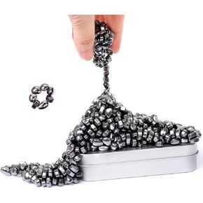 CUDNY Over 500 Colorful Weak Magnetic Ferrite Putty Stones Desk Fidget Toys for Adults.