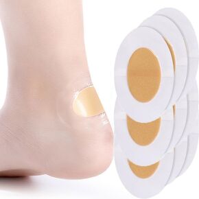 50Pcs Blister Bandages,Padded with Thin Foot Pads,Hydrocolloid Seal Adhesive Bandages, Waterproof Blister Prevention New Material Blister Cushions for Heels, Feet, Toes,Sandwich Comfort